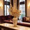 36 Pcs Artificial Gold Leaves Stems Mini Faux Foliage for Wedding Centerpieces Vase and Home Decor